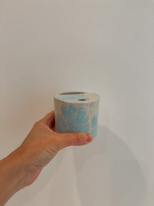 Blue Hibiscus Keep Cup