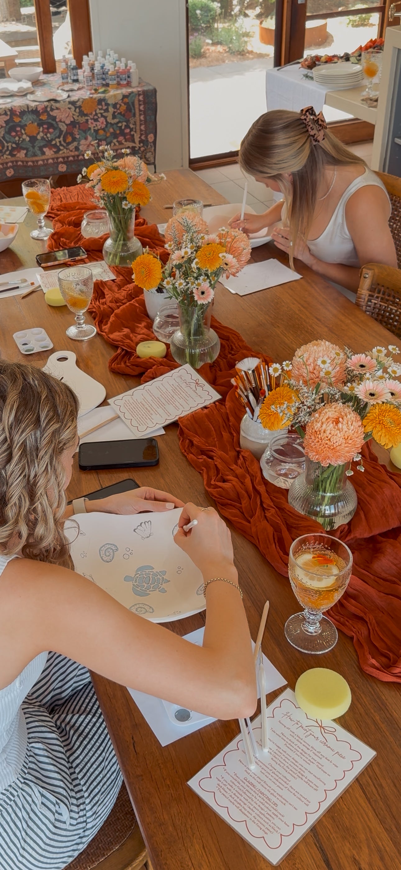 Jackie's Baby Shower | Sip & Paint