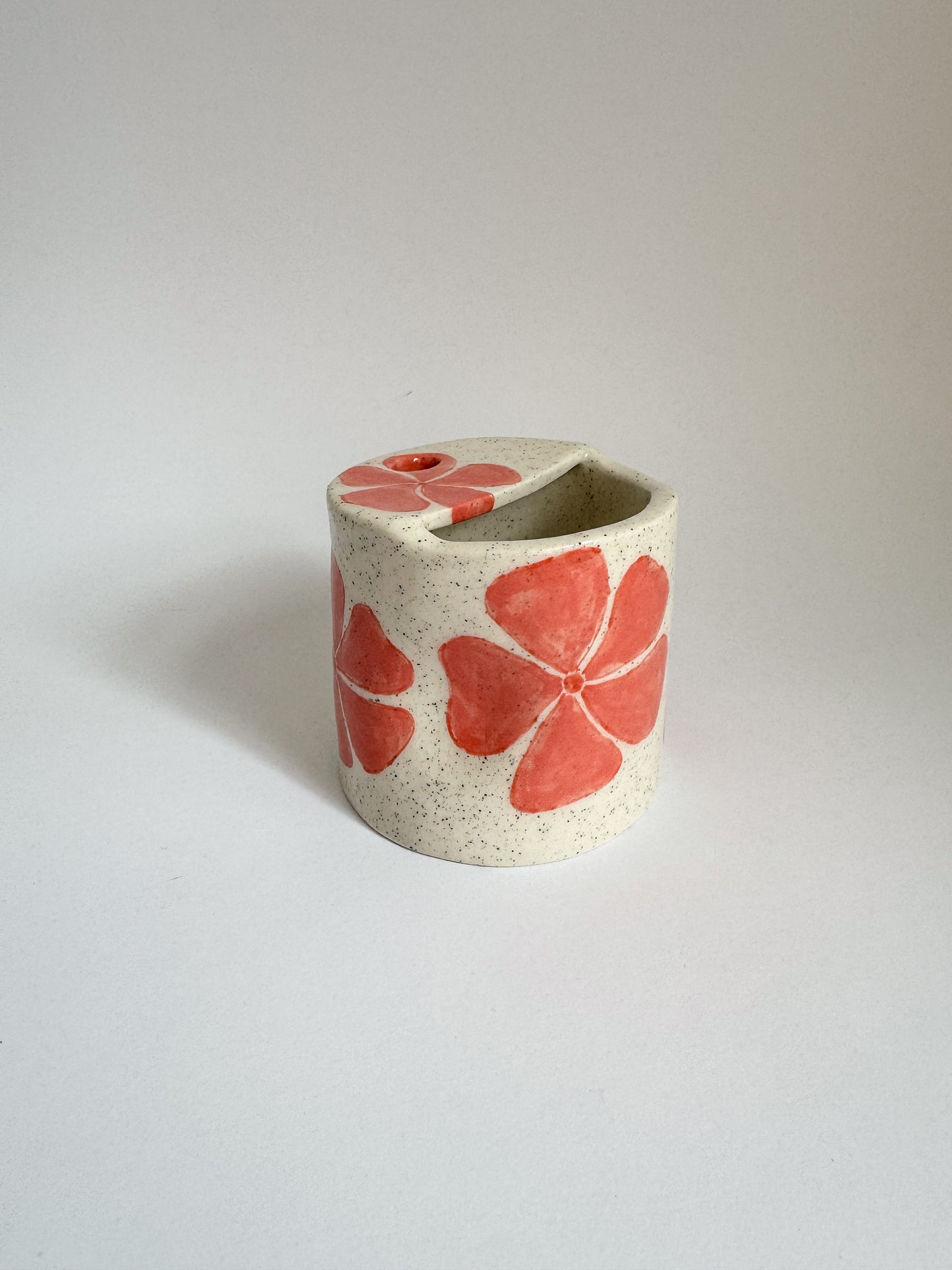 Travel Mug ‘Pink Hibiscus’