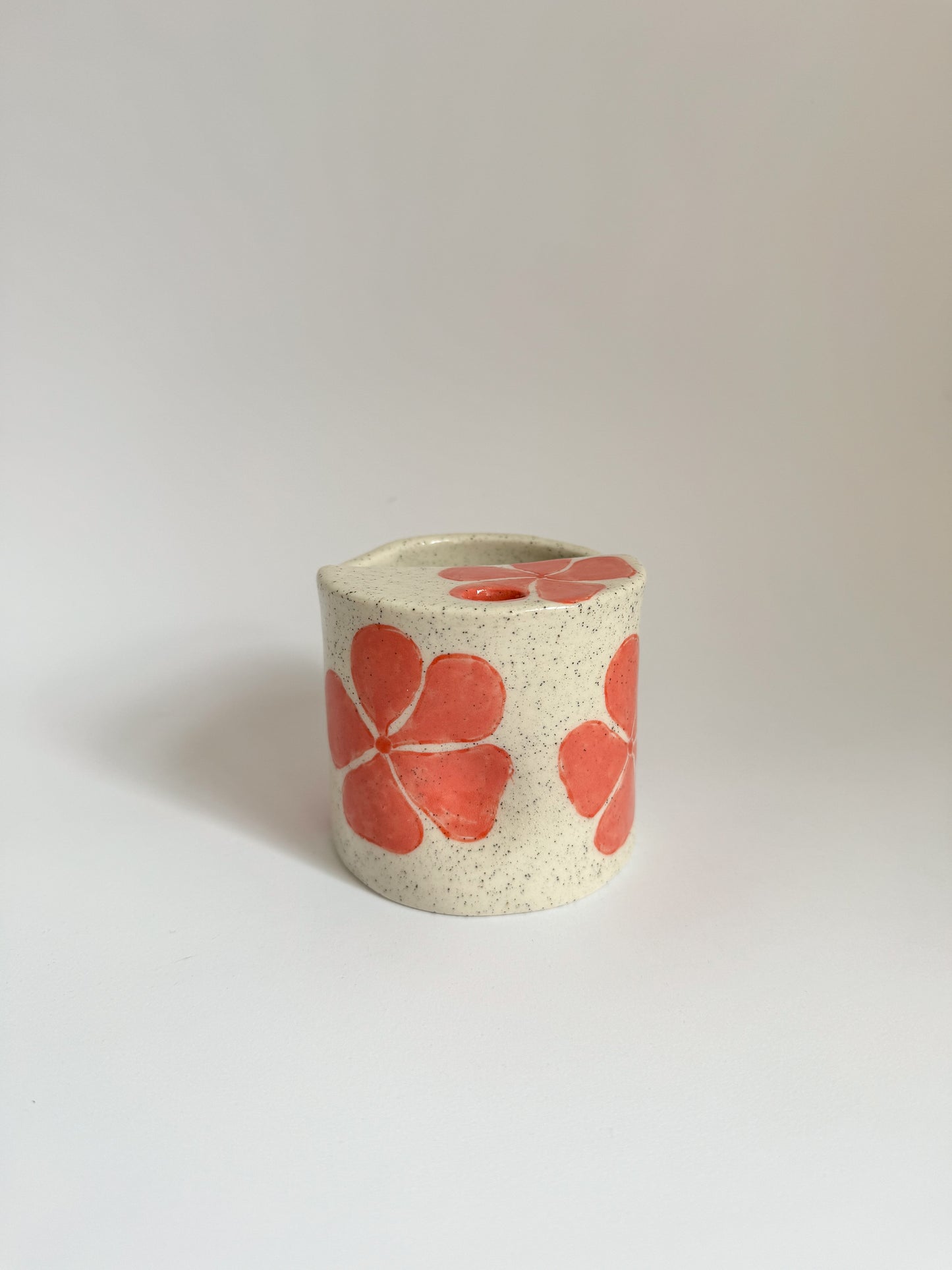 Travel Mug ‘Pink Hibiscus’