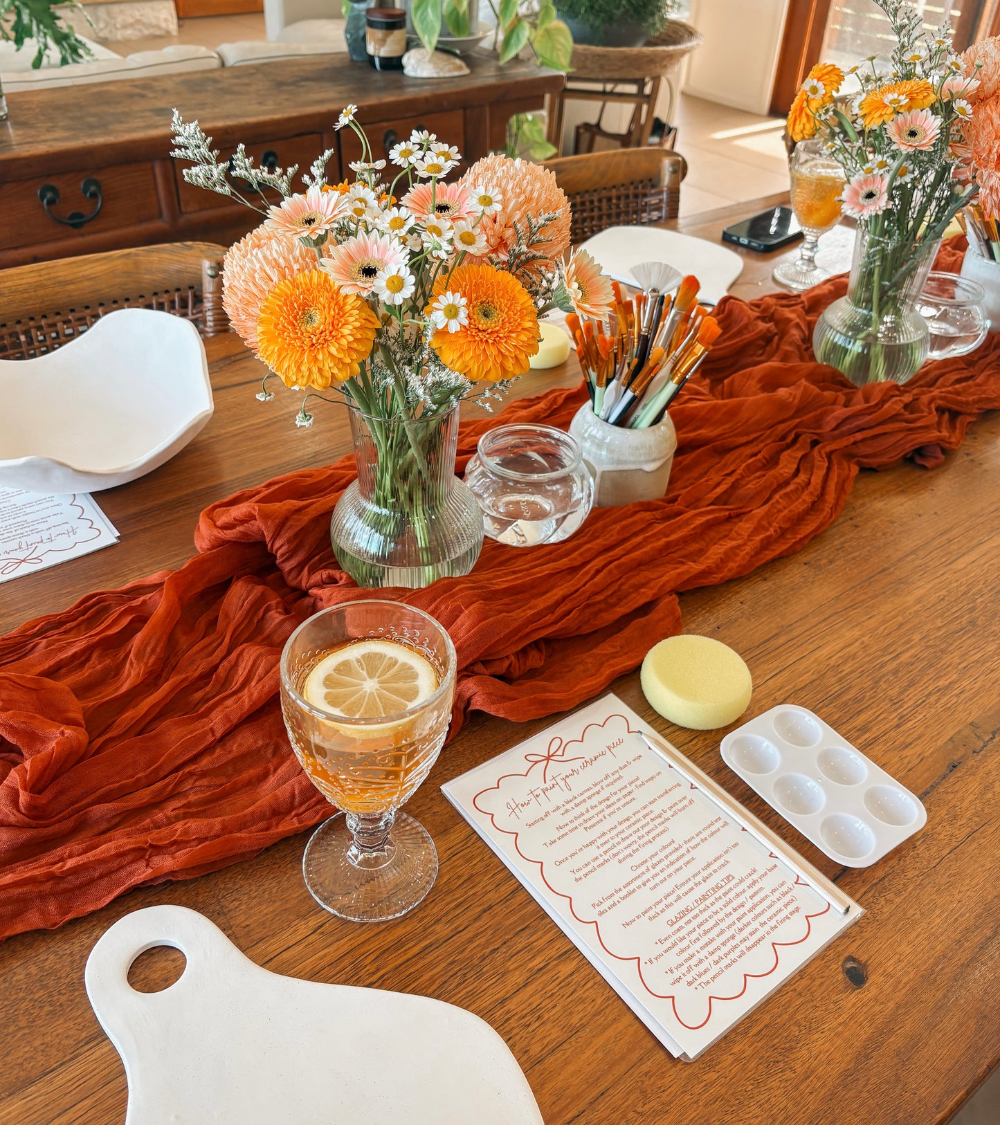 Jackie's Baby Shower | Sip & Paint