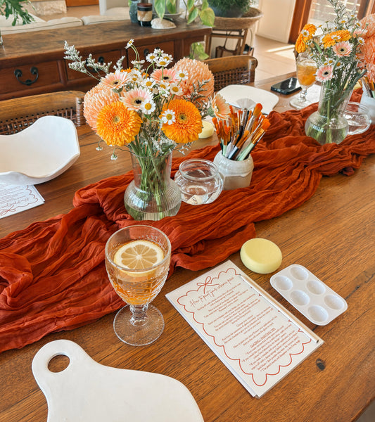 Jackie's Baby Shower | Sip & Paint