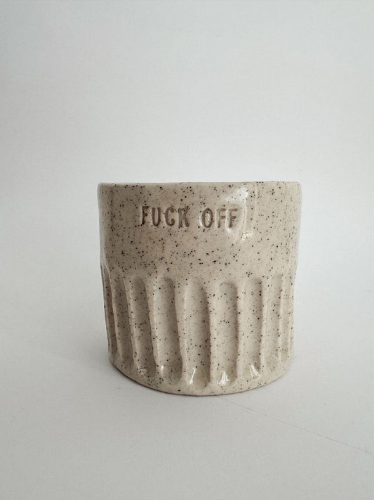 Hug Mug ‘FUCK OFF’