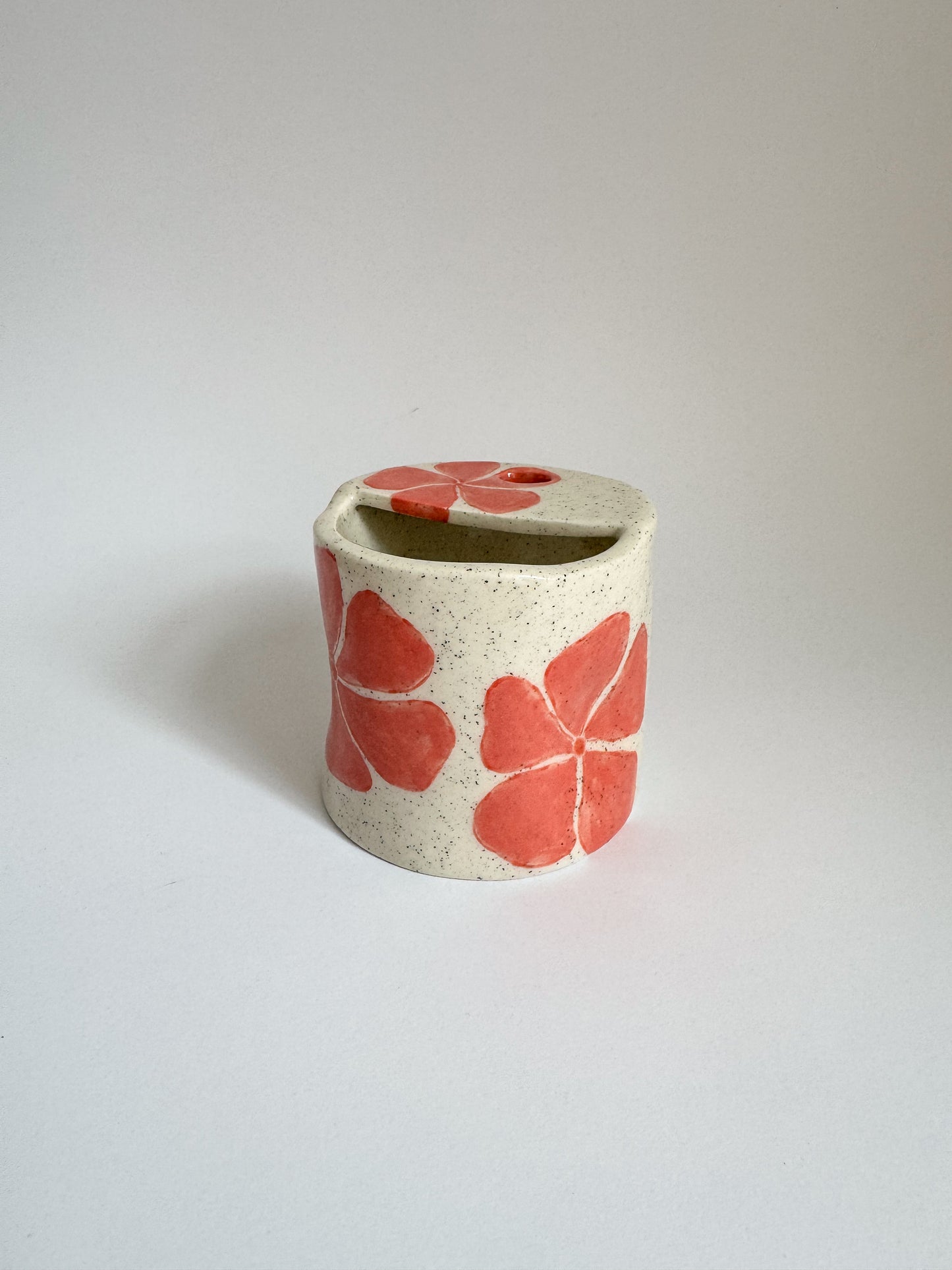 Travel Mug ‘Pink Hibiscus’